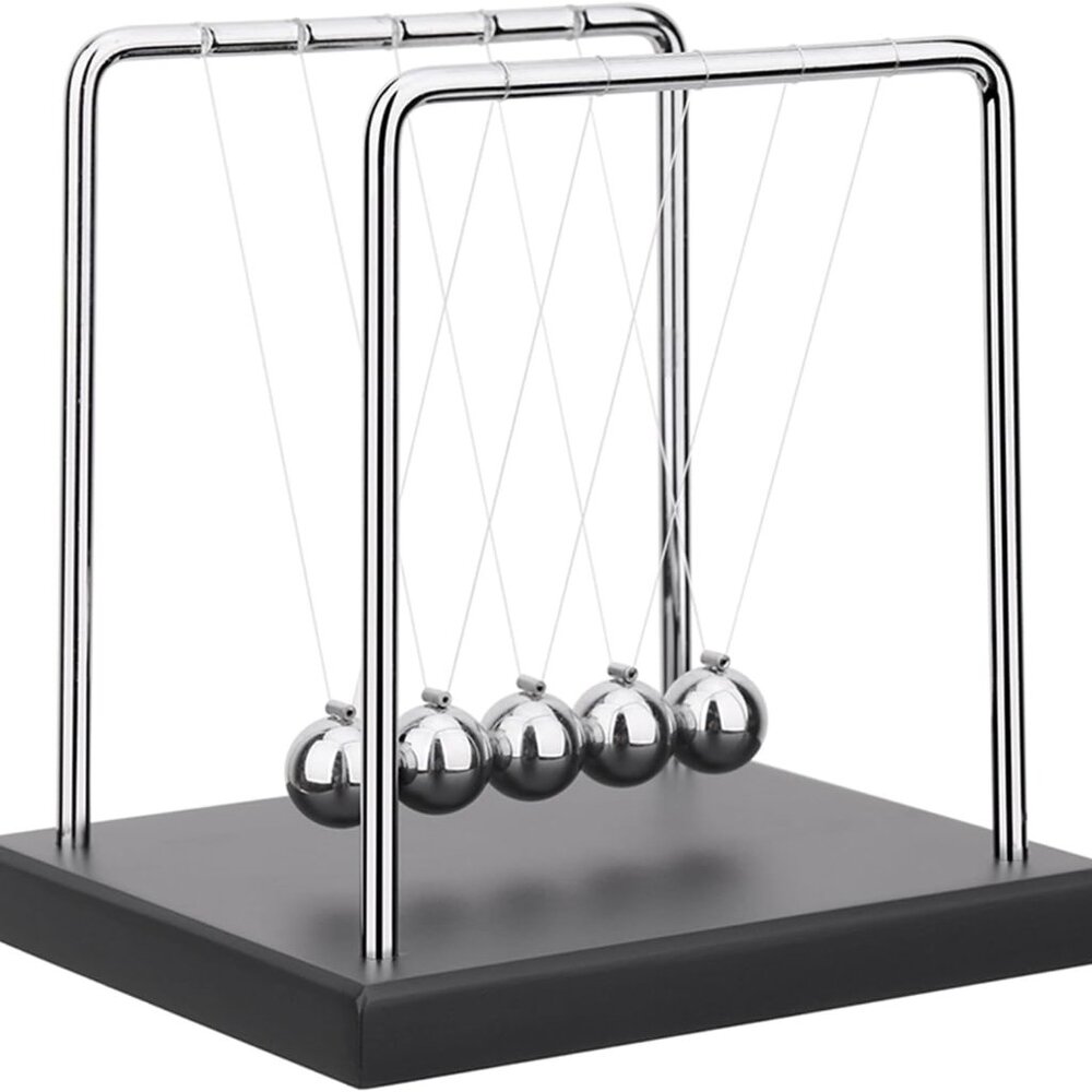 Newton's Cradle Balance Balls Desk Toys Office Decorations(1 Set)
